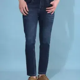 crimsoune club Men Mid Wash Skinny Jeans-picture-12