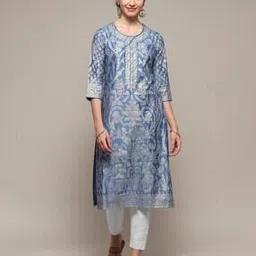 biba Women Printed Straight Kurta-picture-51