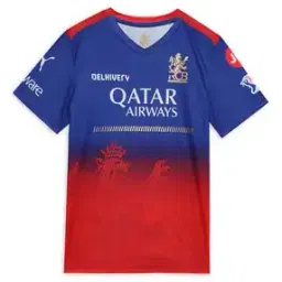 X RCB Youth Replica Jersey Regular Fit Crew-Neck T-Shirt-image-75