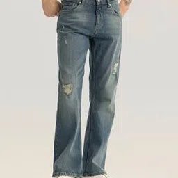 snitch Men Bootcut Jeans with Insert Pockets-picture-24