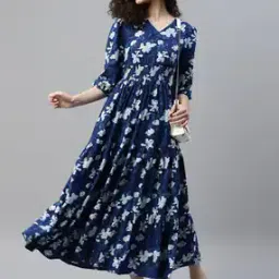 femvy Women Regular Fit Gown Dress-picture-31