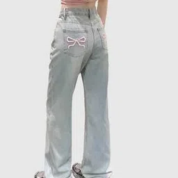 outzidr global Women Straight Jeans with Insert Pockets-picture-25