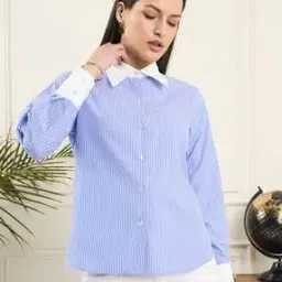 noi Women Striped Regular Fit Shirt-picture-18