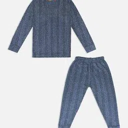 trampoline Striped  rinted  Thermal Set-picture-39