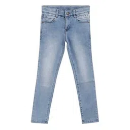 cantabil Slim Fit Jeans with 5-Pocket Styling image 1