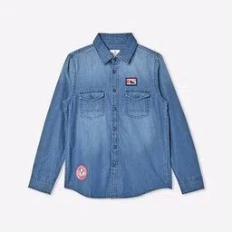 pepe jeans Anchor Mid-Wash Denim Shirt-picture-23
