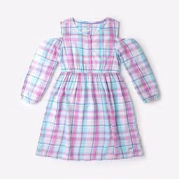 lee cooper Checked Fit & Flare Dress-picture-52