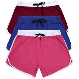 diaz Girls Pack of 3 Regular Fit Bermuda Shorts-picture-16