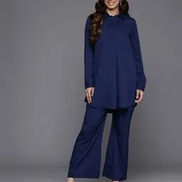 varanga Women Collar-Neck Tunic & Pants Set-picture-38