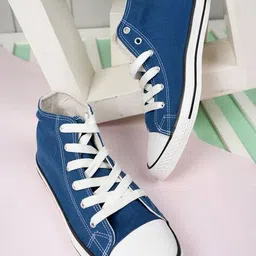 mozafia Women Mid-Top Shoes with Lace Fastening image 1