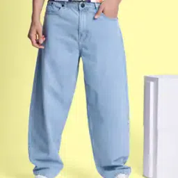 Cotton Baggy Jeans-image-0