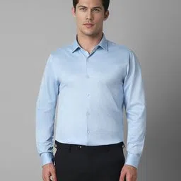 louis philippe Men Slim Fit Shirt with Spread-Collar-picture-24