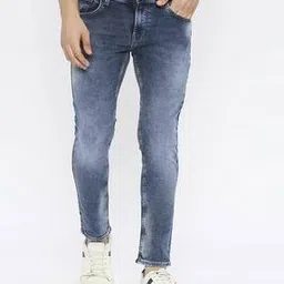 spykar Men Heavily Washed Low-Rise Skinny Fit Jeans-picture-35