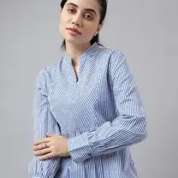 hancock Striped Top with Full Sleeves-picture-43