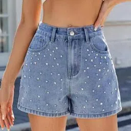 yuniqee Mid Rise Denim Shorts-picture-42