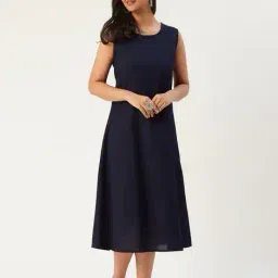 molcha by babita singh Women A-Line Sleeveless dress image 1