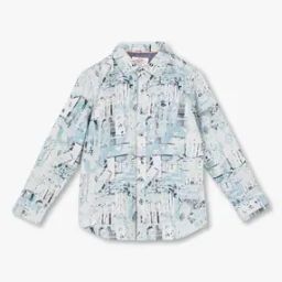 lee cooper Boys Printed Slim Fit Shirt-picture-22