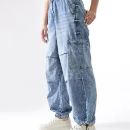 hubberholme Women Baggy Jeans image 1