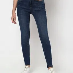 vero moda Women Light-Wash Skinny Fit Jeans-picture-25