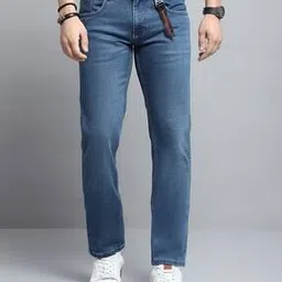 monte carlo Men Mid Rise Straight Jeans-picture-50