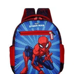 priority Boys Superhero Print Backpack with Adjustable Strap-picture-21