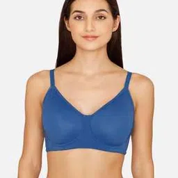 zivame Basics Double Layered Wired Non-Padded Full Coverage Super Support Bra-picture-16