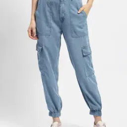 madame Women Ankle-Length Straight Joggers-picture-11