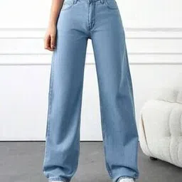 nucouths Women Lightly Washed Relaxed Fit Jeans-picture-14