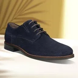 bugatti Lace Fastening Derbys with Leather Upper-picture-36
