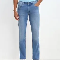 allen solly Men Lightly Washed Slim Fit Jeans -picture-52