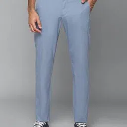 allen solly Slim Fit Flat-Front Trousers-picture-12