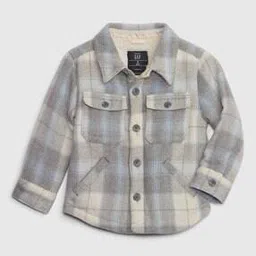gap kids Boys Checked Shacket-picture-43