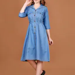 nightspree women Shirt Dress with Waist-Tie-picture-43