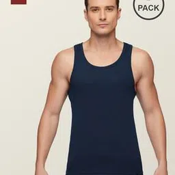 xyxx Pack of 2 Sleeveless Cotton Vests-picture-16