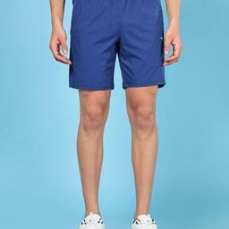 technosport Men Slim Fit Knit Shorts-picture-0