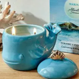 home centre Redolence Atlantic Shimmers Marine Scented Jar Candle-picture-37
