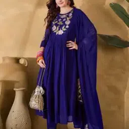 svaraa Women Embroidered Straight Kurta Set-picture-36