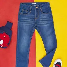 pantaloons junior Boys Washed Mid-Rise Jeans-picture-12