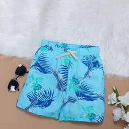 the lion and the fish Boy Tropical Shorts-picture-15