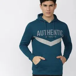 van heusen Typographic Print Kangaroo Pockets Hoodie-picture-42