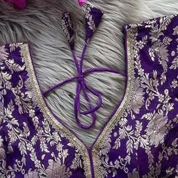 kalapati Women Back Open Embroidered Blouse-picture-47