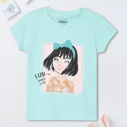 max Girls Printed T-Shirt-picture-32
