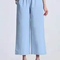 ambi Women Straight Fit Palazzos-picture-21