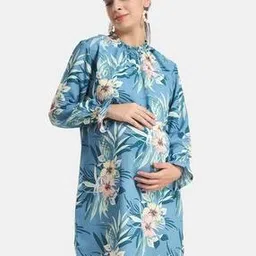 angloindu Tropical Print A-Line Dress-picture-33