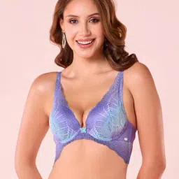 enamor Women Self-design Under-Wired Lightly-Padded Bra image 1