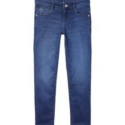 cantabil Straight Fit Jeans with 5-Pocket Styling-picture-38