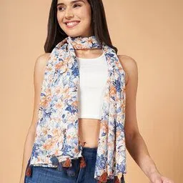 honey by pantaloons Women Floral Print Scarf-picture-14