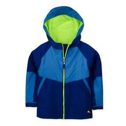 cherry crumble by nitt hyman Zip-Front Colourblock Hooded Jacket-picture-3