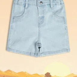 miniklub Boys Washed Mid-Rise Shorts-picture-15
