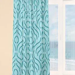 AAZEEM Velvet Curtains For Door Bedroom, Living Room Printed Curtains Pack of 1 (Window-  5 Feet )-picture-17